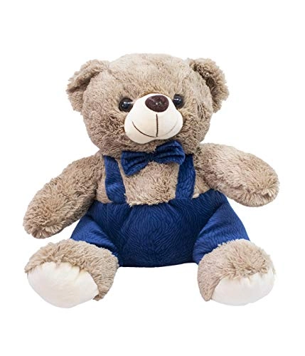 Urso Pelucia Fofy C/macacao Pequeno Bbl1200m
