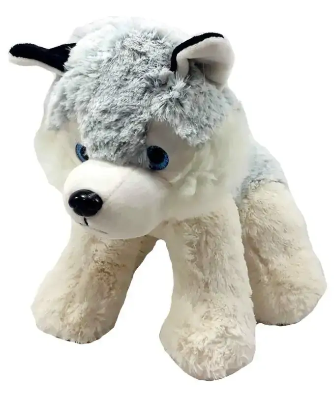Pelucia Fofy Toys Cachorro Husky Tdh61