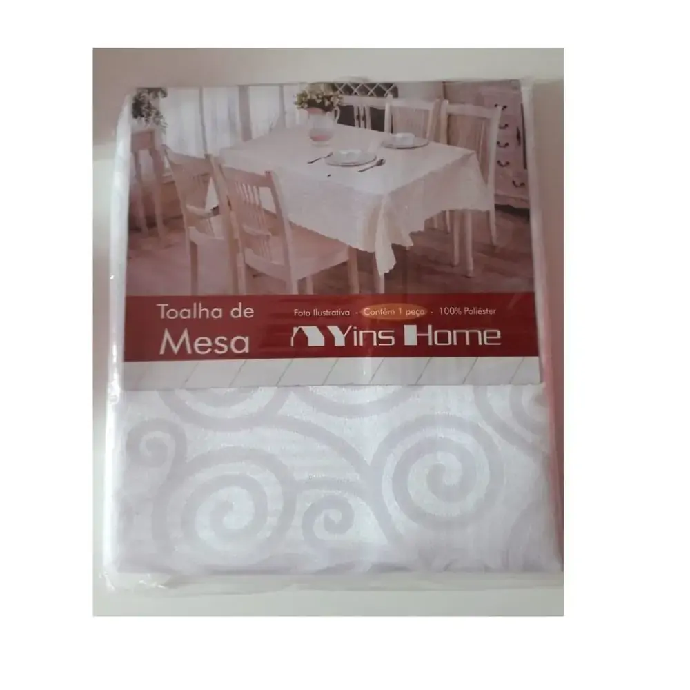 Toalha De Mesa Yins Estampada Ret 18649