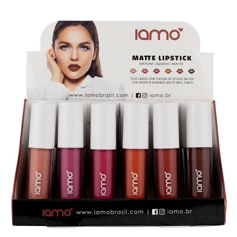 Batom Liquido Longa Duracao Ys43017 Yins