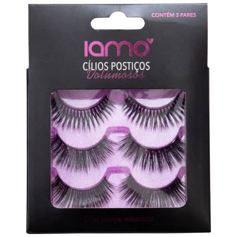 Cilios Posticos Volumosos 3 Pares Ys43164 Yins