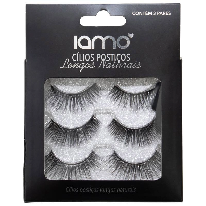 Cilios Posticos Longos 3 Pares Ys43165 Yins