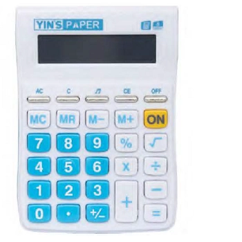 Calculadora De Mesa Branca Ref.yp7312