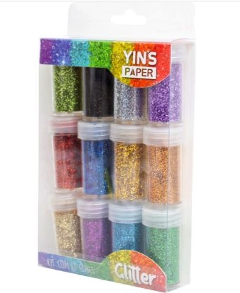 Kit Glitter Sort C/12 Ref.yp7650