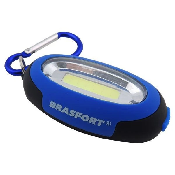 Chaveiro Mosquetão Grampo 1 Led - BRASFORT 7846