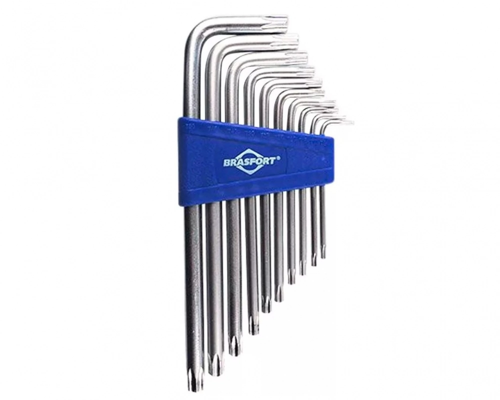 Chave Torx Brasfort Jg T09-t50 10pcs Blister 7835