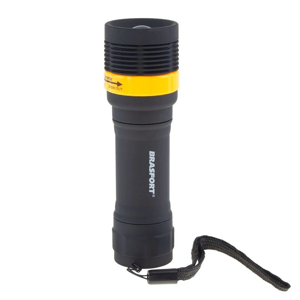 Mini Lanterna ABS Zoom Led - BRASFORT 7860
