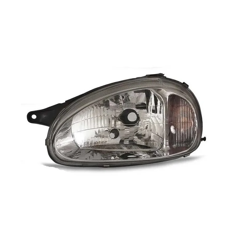Farol Principal Lado Esquerdo Carcaça Preta Pisca Cristal H4 - AUTOMOTIVE IMPORTS ZN1414360PR