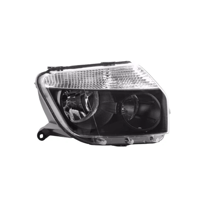 Farol Principal RENAULT DUSTER Lado Direito Máscara Negra - CAMBUCI IMPORTS 050628