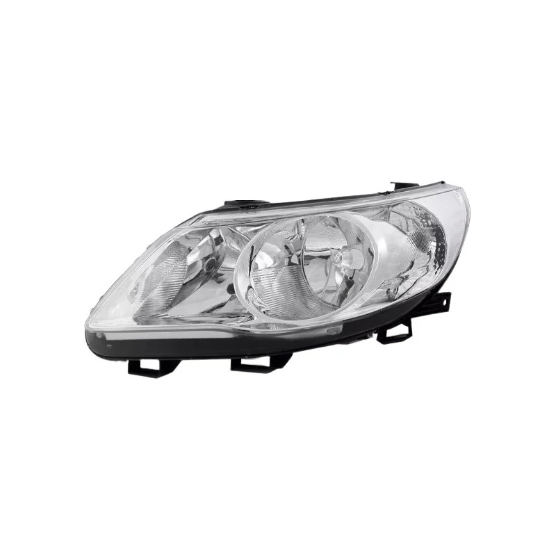 Farol Principal Lado Esquerdo Máscara Cromada Birefletor - CAMBUCI IMPORTS 032832