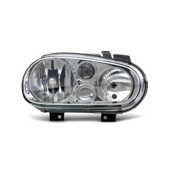 Farol Principal VOLKSWAGEN GOLF Lado Direito Regulagem Manual com Auxiliar h7/H1/H3 - CAMBUCI IMPORTS 061570