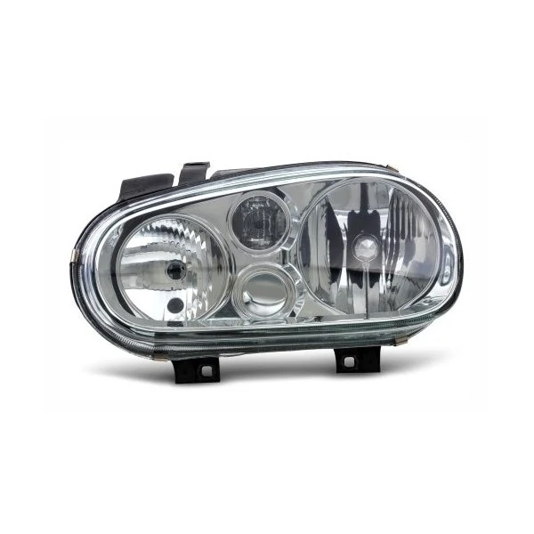 Farol Principal VOLKSWAGEN GOLF Lado Esquerdo Regulagem Manual com Auxiliar h7/H1/H3 - CAMBUCI IMPORTS 061571