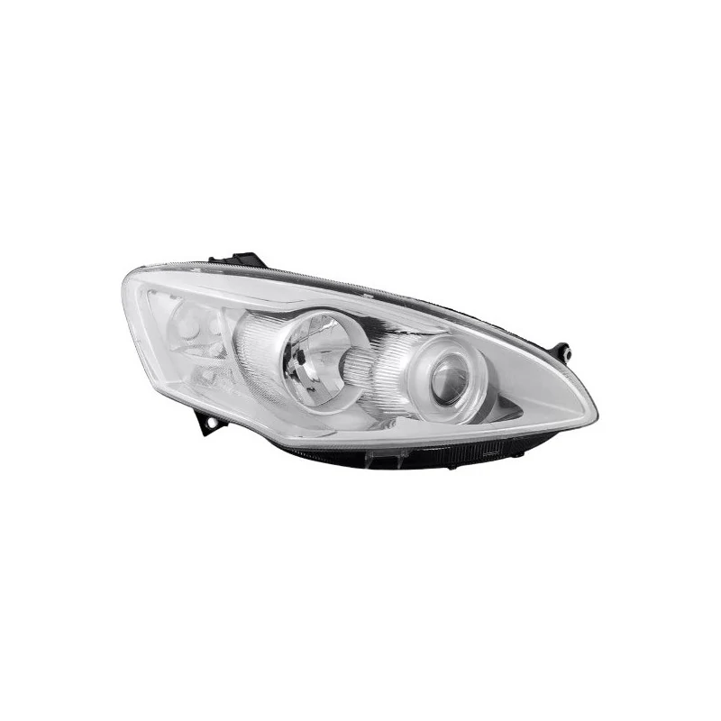 Farol Principal FIAT IDEA Lado Direito Máscara Cromada - CAMBUCI IMPORTS 035467