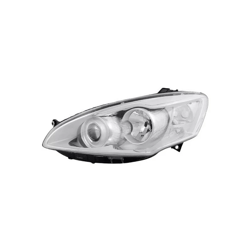 Farol Principal FIAT IDEA Lado Esquerdo Máscara Cromada - CAMBUCI IMPORTS 35468