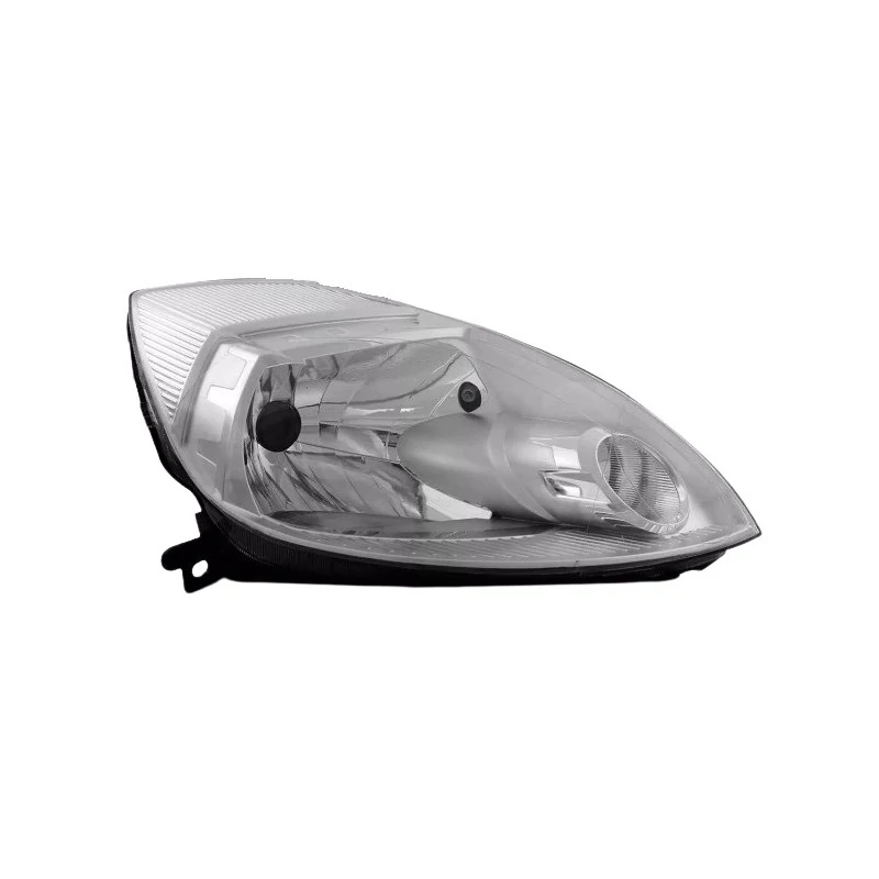 Farol Principal FORD KA Lado Direito Máscara Cromada - CAMBUCI IMPORTS 037798