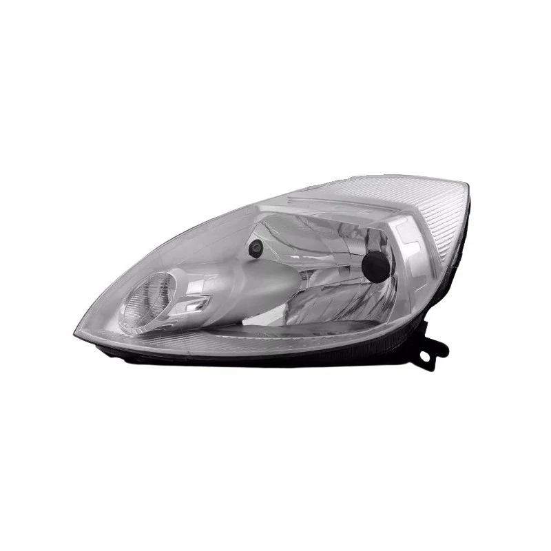 Farol Principal FORD KA Lado Esquerdo Máscara Cromada - CAMBUCI IMPORTS 037799