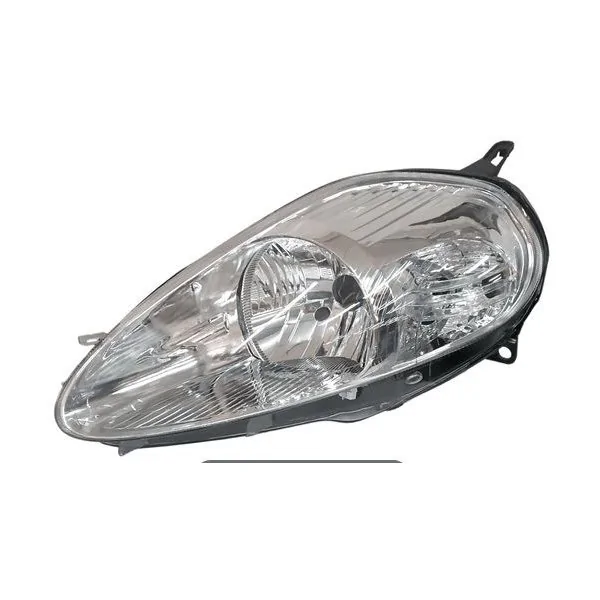 Farol Principal FIAT PUNTO Lado Esquerdo Máscara Cromada - CAMBUCI IMPORTS 028726