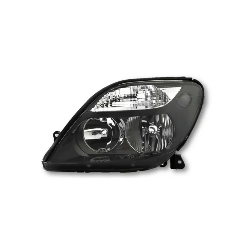 Farol Principal RENAULT SCENIC Lado Direito Máscara Negra Regulagem Elétrica H7+H1 - CAMBUCI IMPORTS 035432