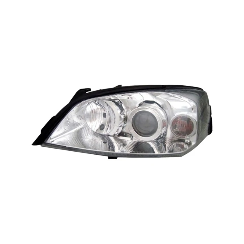 Farol Principal CHEVROLET - GM ASTRA Lado Esquerdo Máscara Cromo Regulagem Manual H7/H1 - TYC 20B444A56B