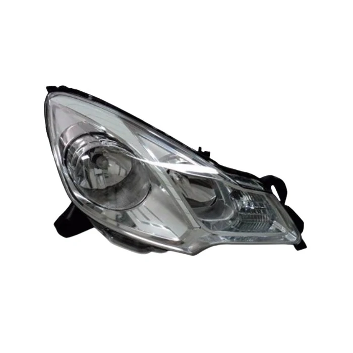 Farol Principal CITROEN C3 Lado Direito Máscara Cromada Regulagem Manual - TYC 20E663052B