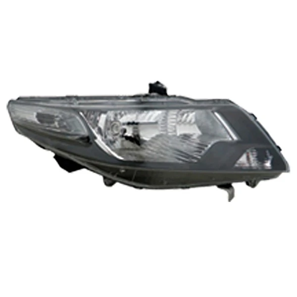 Farol Principal HONDA CITY Lado Esquerdo Máscara Negra - TYC 19473