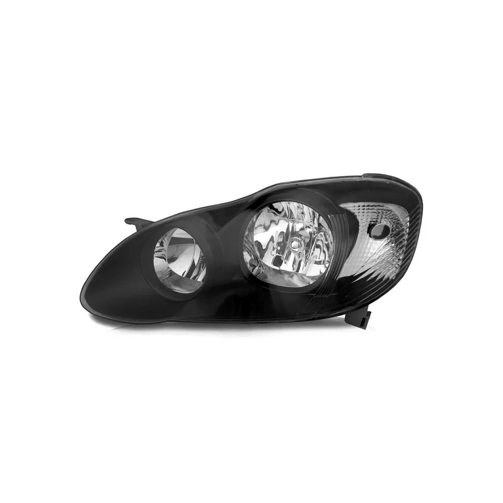 Farol Principal TOYOTA COROLLA/FIELDER Lado Esquerdo Máscara Negra HB3/HB4 - VIA EXPRESSA TY0173