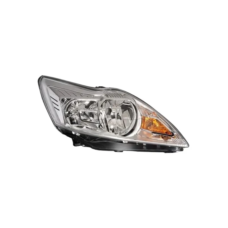 Farol Principal FORD FOCUS Lado Direito Máscara Cromada H7/H1 - TYC 20B483052B