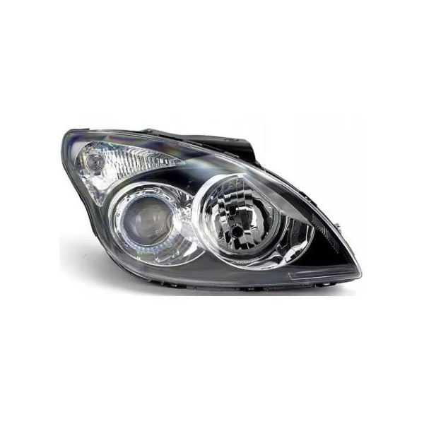 Farol Principal HYUNDAI I30/I30 CW Lado Esquerdo Máscara Negra - CAMBUCI IMPORTS 032567
