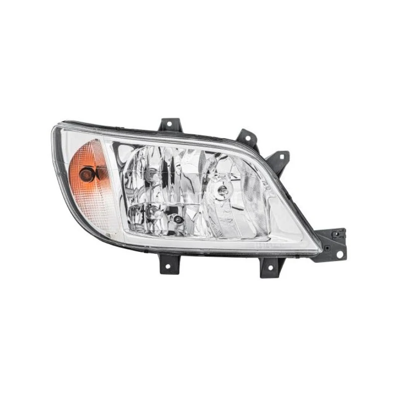Farol Principal MERCEDES BENZ SPRINTER Lado Direito Liso com Milha - TYC 20A525052B