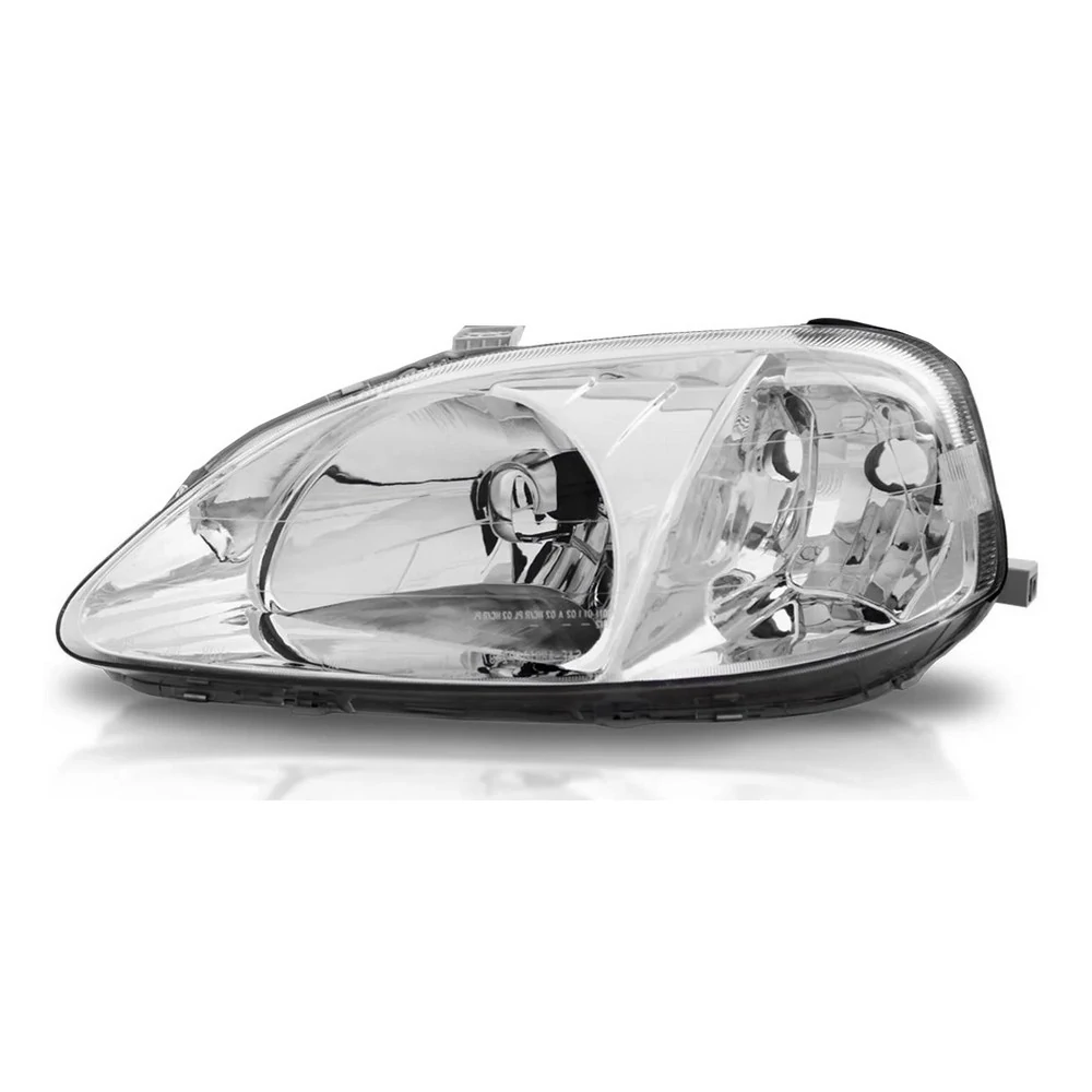 Farol Principal HONDA CIVIC Lado Esquerdo H4 - DEPO 2171127LLDE