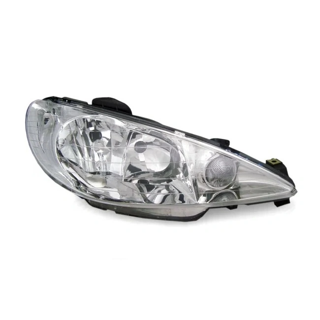 Farol Principal PEUGEOT 206/206 SW Lado Direito Birefletor H7/H7 - DEPO 5501121RLDM