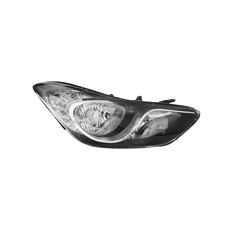 Farol Principal HYUNDAI ELANTRA Lado Direito Máscara Cromada - CAMBUCI IMPORTS 040982