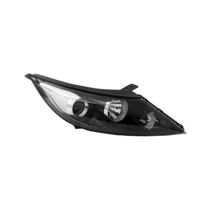 Farol Principal KIA MOTORS SPORTAGE Lado Direito com Pisca Cristal - CAMBUCI IMPORTS 041059