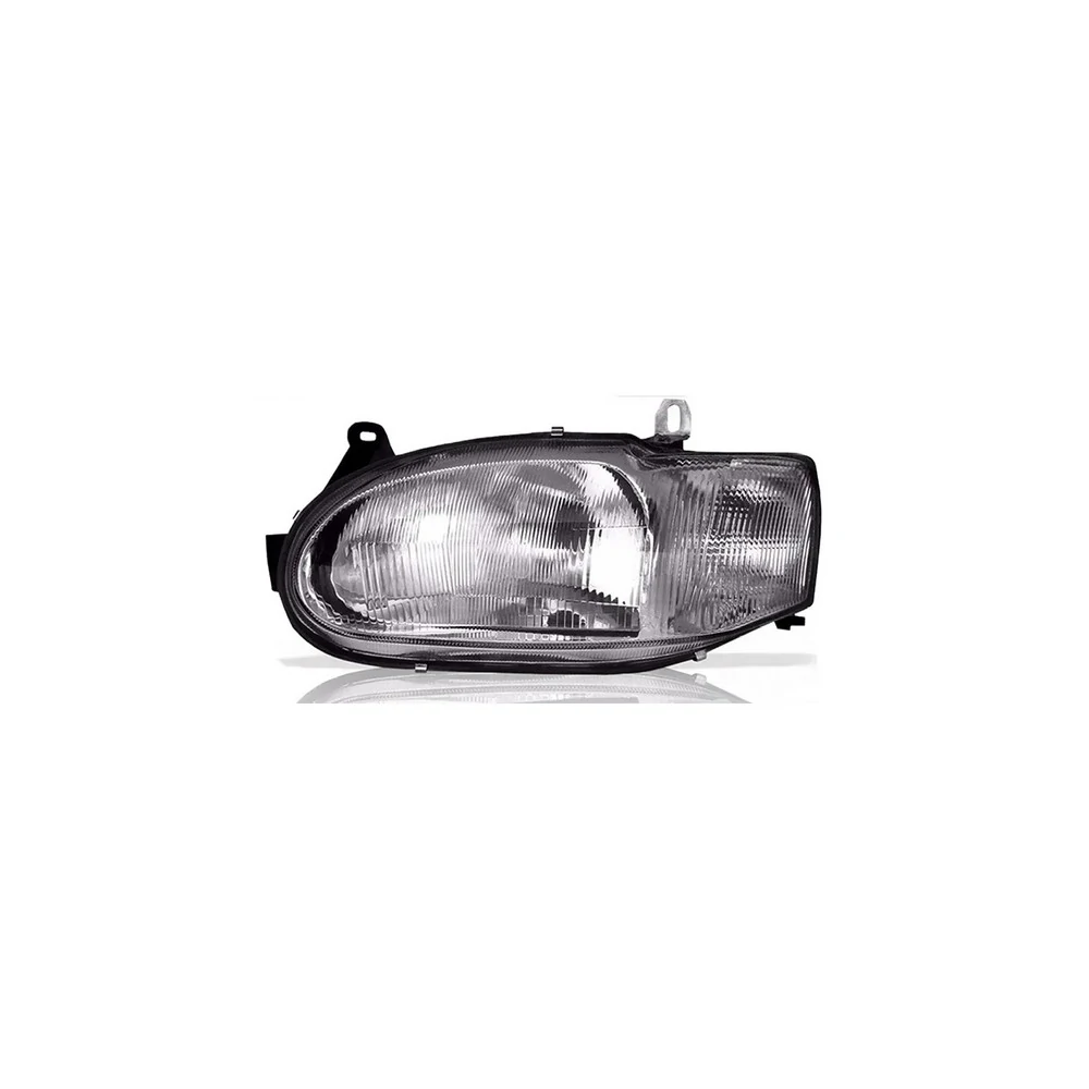 Farol Principal FORD ESCORT/ESCORT SW Lado Esquerdo Carcaça Preta - CAMBUCI IMPORTS 044134
