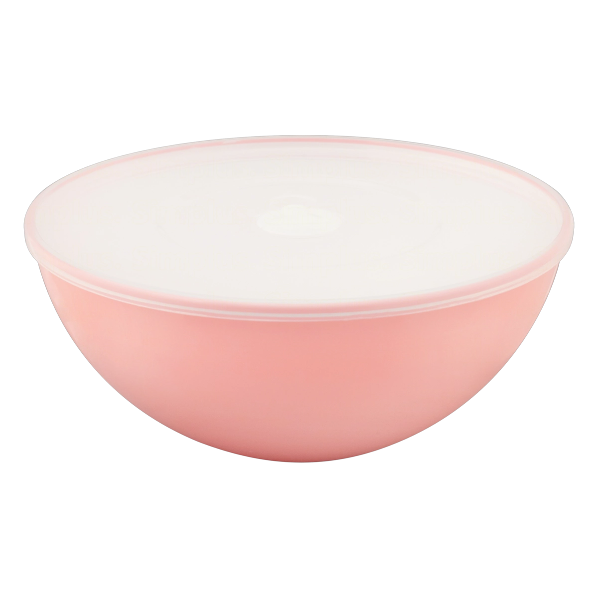 Bowl Rosa Quartzo Com Tampa 1,4l Plasútil Duo 360°