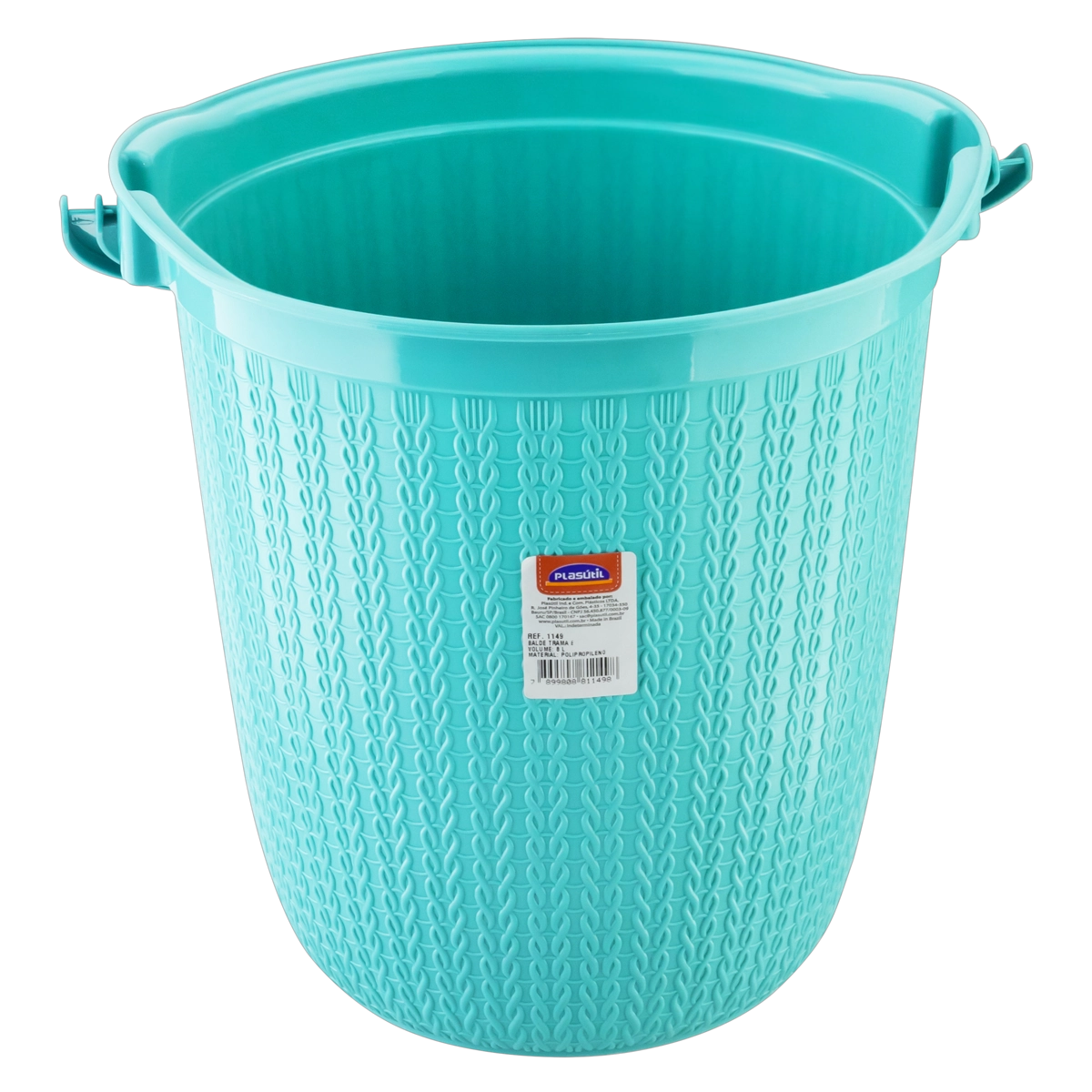 Balde Trama Azul 8l Plasútil