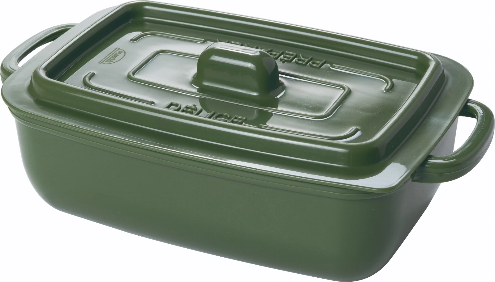 Pote Supreme Redondo Verde Militar 450ml 18342 Plasutil