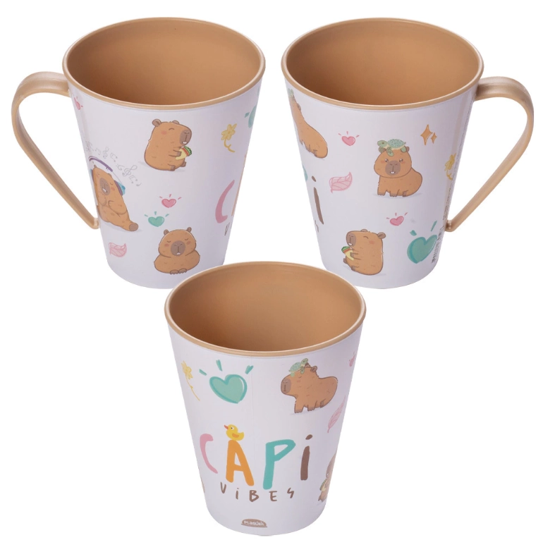Caneca Dec Capivara 360ml Plasutil