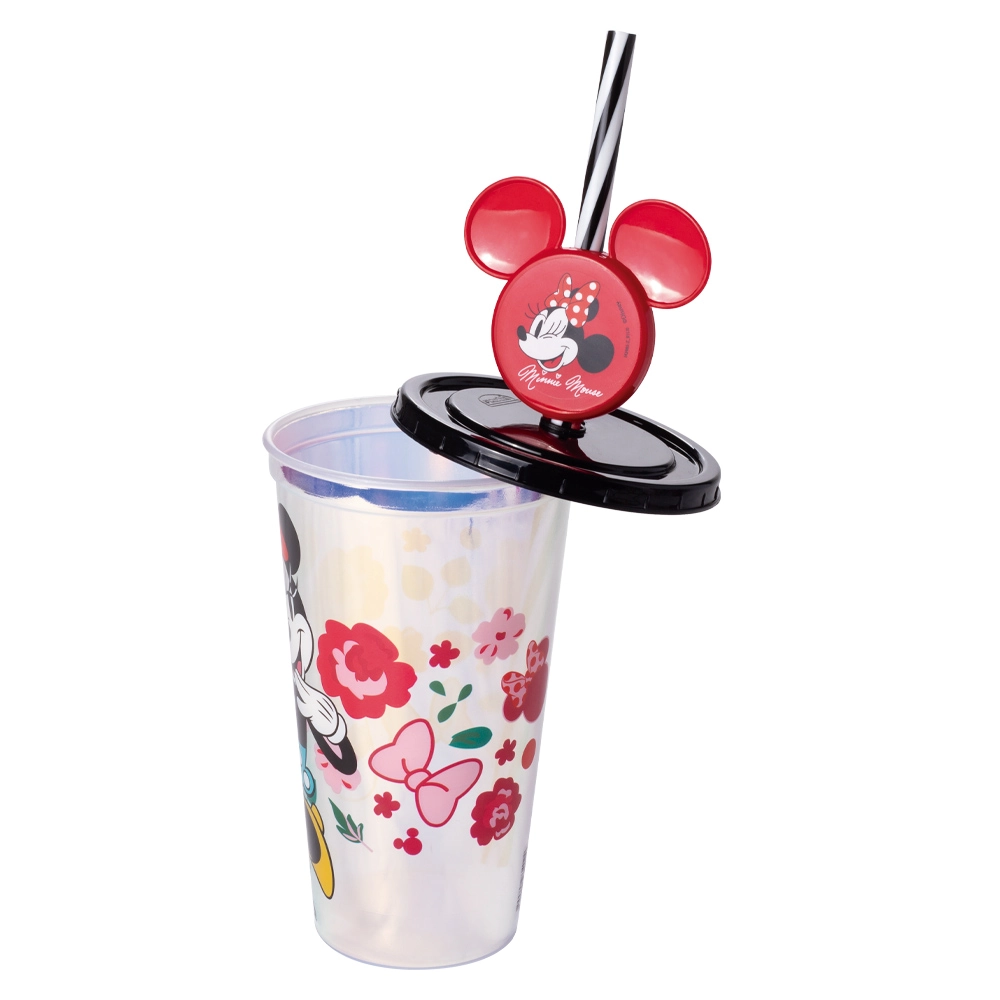 Copo Refri Pin Minnie Vermelho 500ml 17537 Plasutil