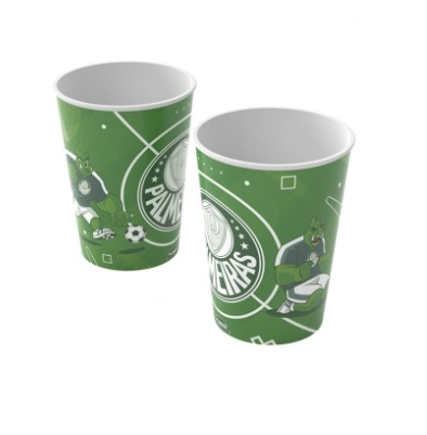 Copo Palmeiras Kids 320ml 16179 Plasutil