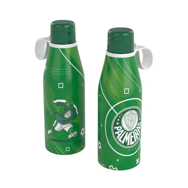 Garrafa Abre Facil Palmeiras 530ml 16168 Plasutil