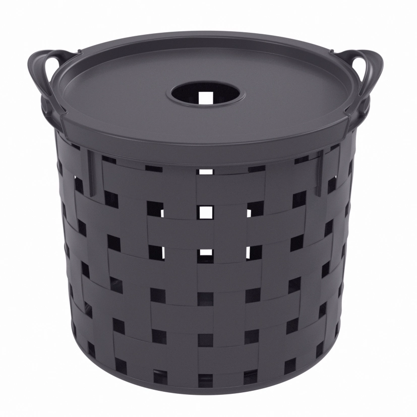 Cesto Red Baixo Fita Alca 19l 15018 Plasutil