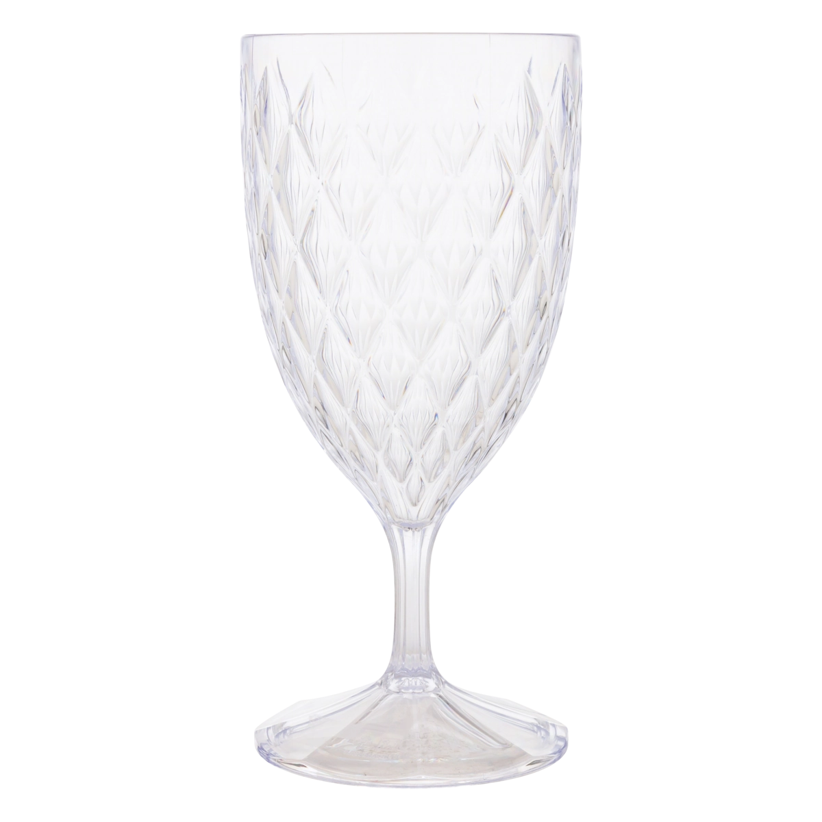 Taça Plástica para Água 380ml Plasútil Glamour