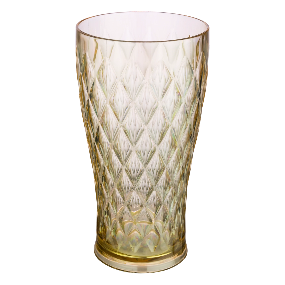 Copo Plástico Citrino 500ml Plasútil Glamour B4