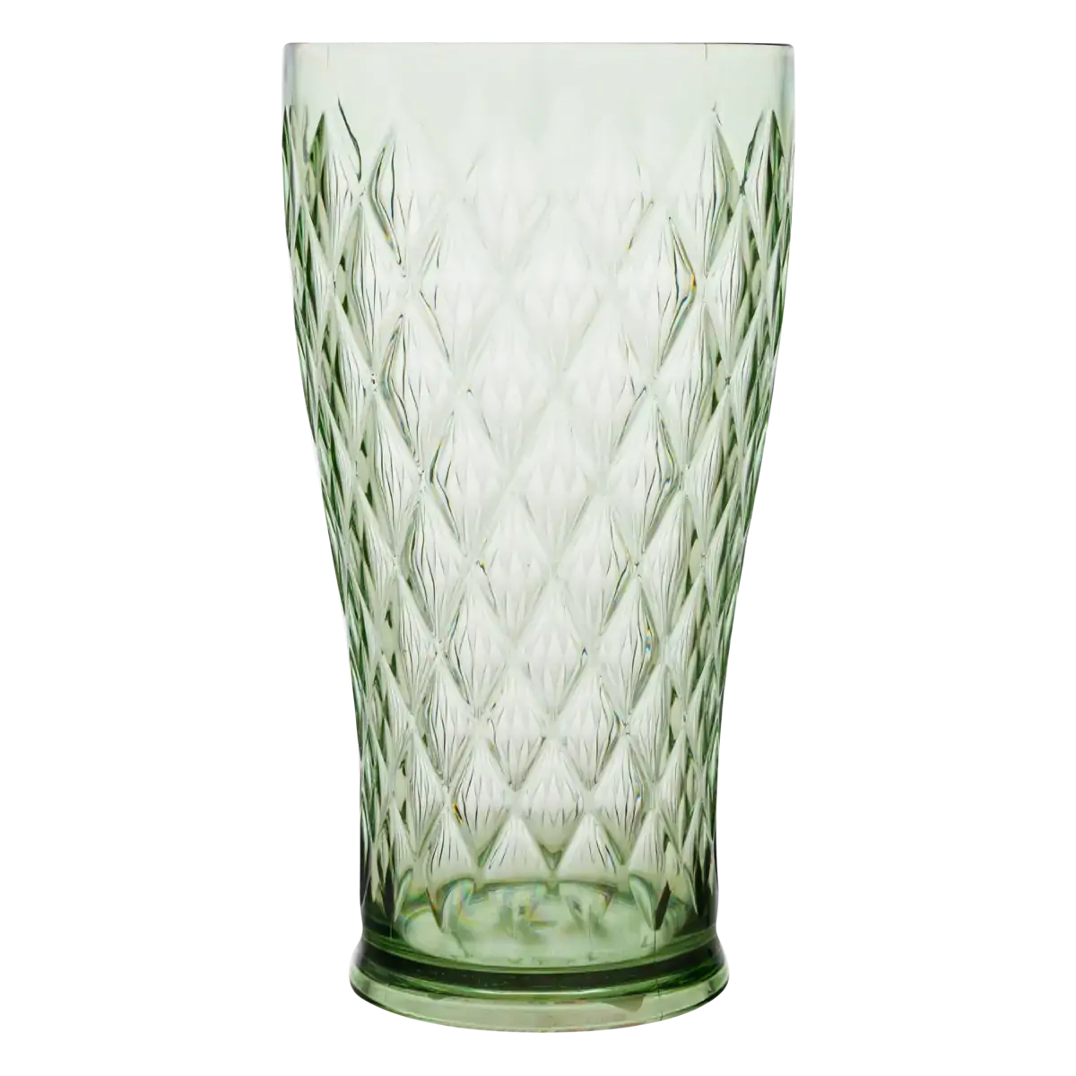 Copo Plástico Verde 500ml Plasútil Glamour