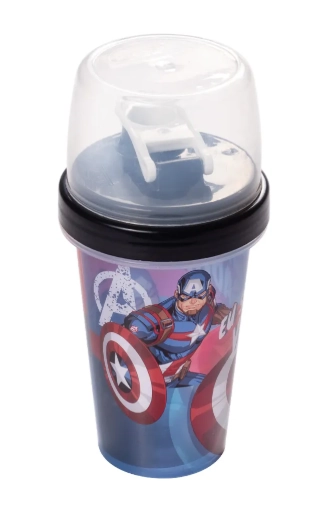 Mini Shakeira Capitao America 320ml 13375 Un Plasutil