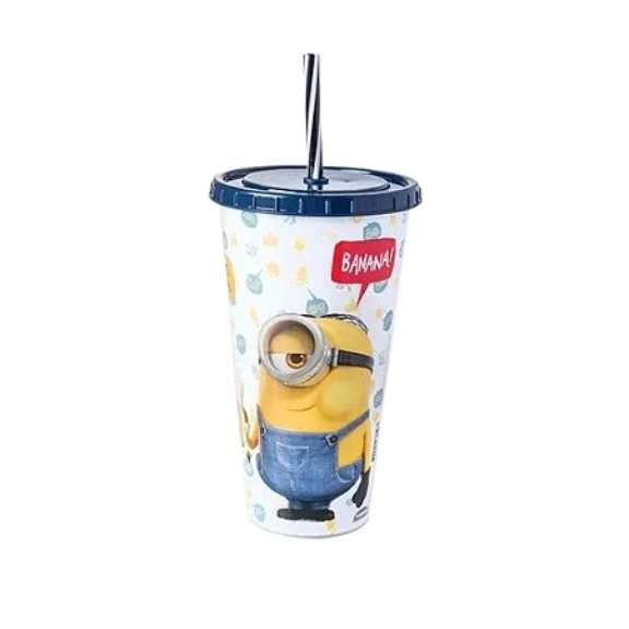 Copo Plastico Plasutil Minions 700ml