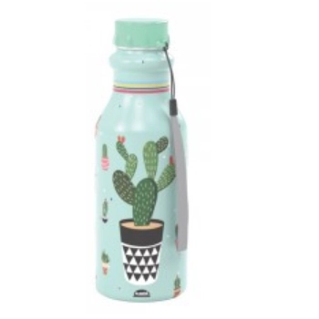 Garrafa Retro Cacto Plasutil 500ml