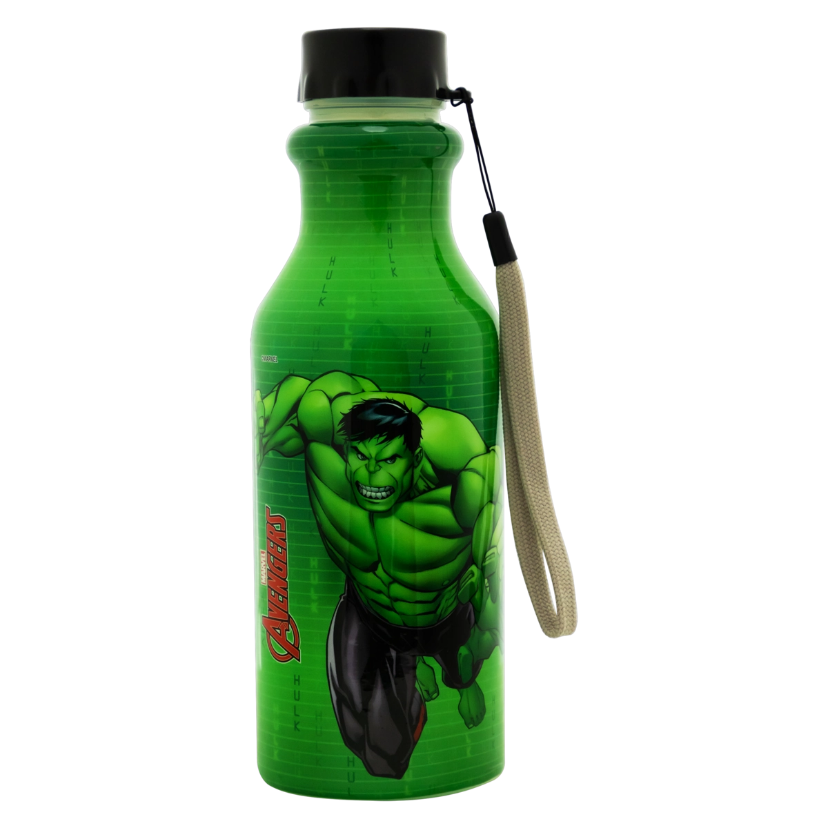 Garrafa Avengers Hulk 500ml Plasútil Retrô