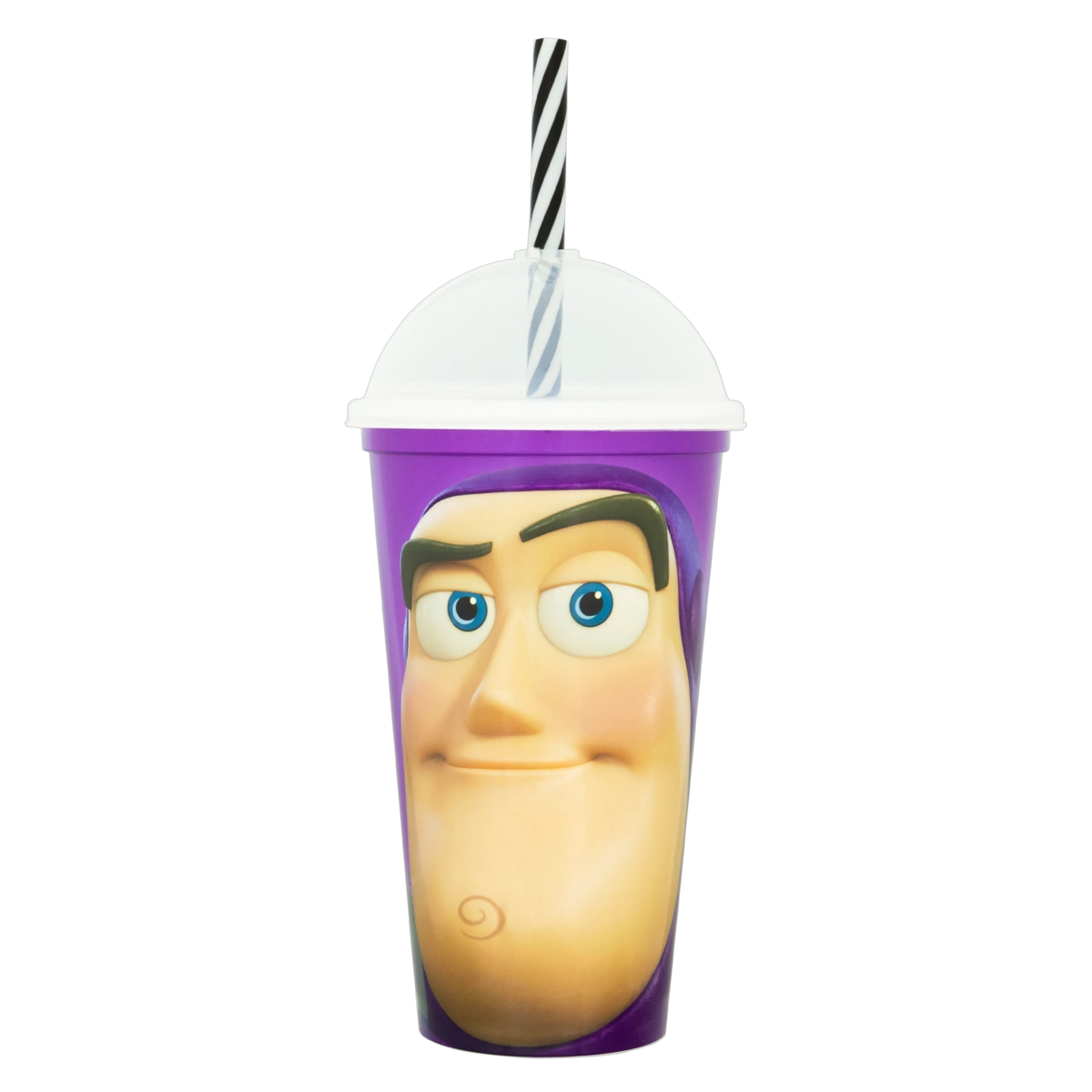 Copo Para Shake Com Canudo Toy Story Buzz 500ml Plasútil